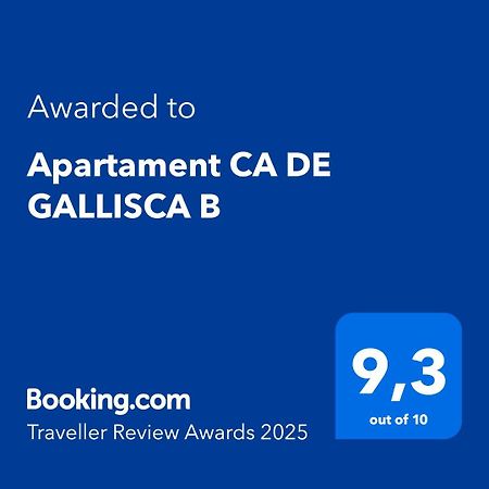 Apartament Ca De Gallisca B Pla de l'Ermita Eksteriør billede